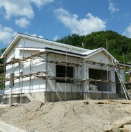 충주 소태면 주택 시공중